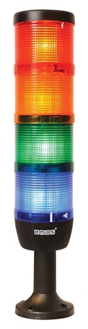 IK Series Four Level 24V AC/DC 110mm Plastic Tube and Base LED Tower 70mm